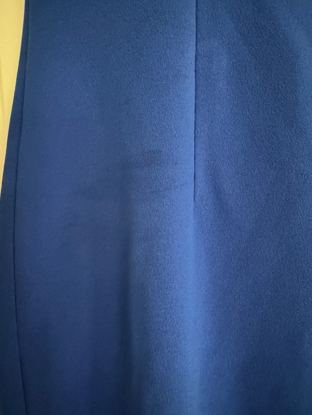 Calvin Klein Blue Sheath Dress 8 Ruffle Sleeve Career Cocktail - Picture 7 of 7